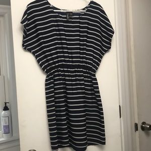Women’s Blue & White striped dress